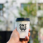 Coffee in hand